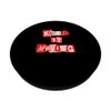 Red Keep It Moving Red Graphic PopSockets Adhesive PopGrip