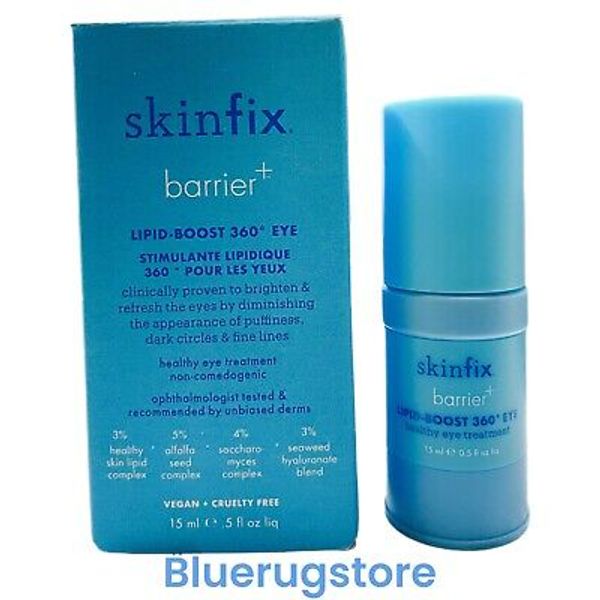 LOT of 2 Skinfix Barrier+ Triple Lipid-Boost 360° Brightening Eye Cream 0.5oz