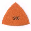 200 Grit Electroplated Triangular Polishing Diamond Oscillating Pads - MB1T