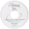 ELEGANZA Double Faced Satin 15mm x 20m White No.01