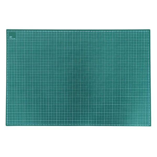 Garden Mile® A0 Green Self Healing Anti-Slip Cutting Mat with Grid Lines for Accurate Cutting Crafting Patchwork Quilting Art Projects