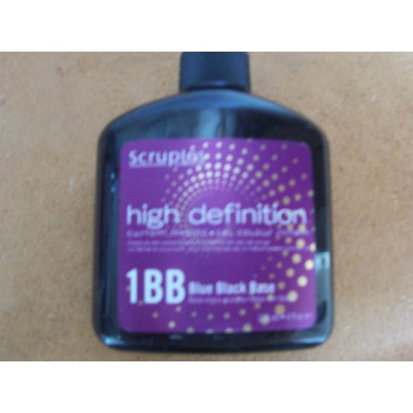SCRUPLES HIGH DEFINITION COLOR GEL- 1BB BLUE BLACK BASE
