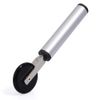 Single Wheel Rubber Seam Roller Car Detailing Tool Vinyl Wrap Applicator for Details Riding Edge-Lines Contour Squeegee Screen Rolling, Portable Handle Soft Rubber Roller for Window Tint Installing