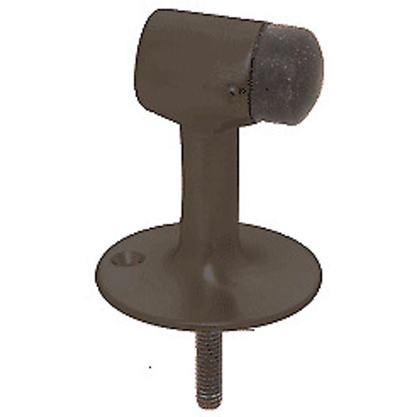 CRL DL2522DU Dark Bronze Floor Mounted Heavy-Duty Door Stop