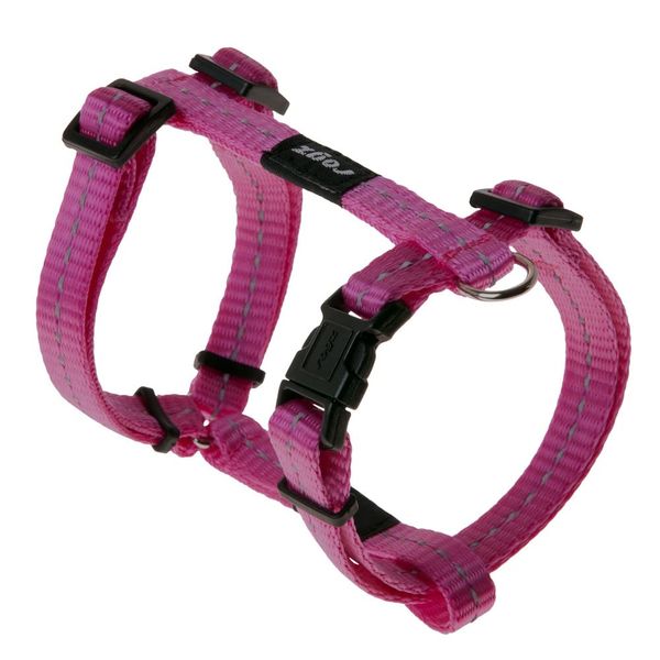 Rogz Nitelife Harness Reflective, Pink