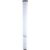 Tacki-Mac Itomic Wrap Grip (White, Midsize, .580) Black Cap Golf