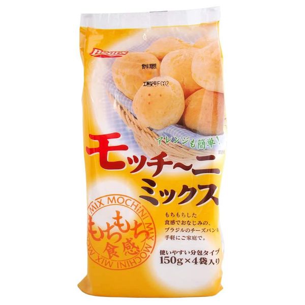 Mocchini Mix, 21.2 oz (600 g), Chewy Texture, Pondechejo, Cheese Flavor, Bread Mix