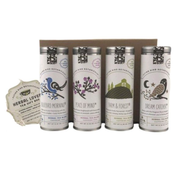 Flying Bird Botanicals Gift Box (Herbal Lovers Tea Gift Box)