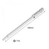 Sourcingmap 100mm Long 1/4" Hex Shank T15 Magnetic Torx Security Screwdriver Bits
