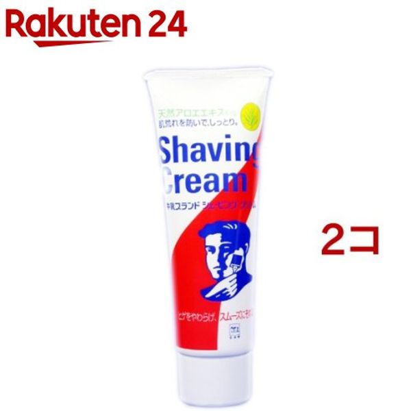 Milk Soap Milk Brand Shaving Cream (80g*2 set)