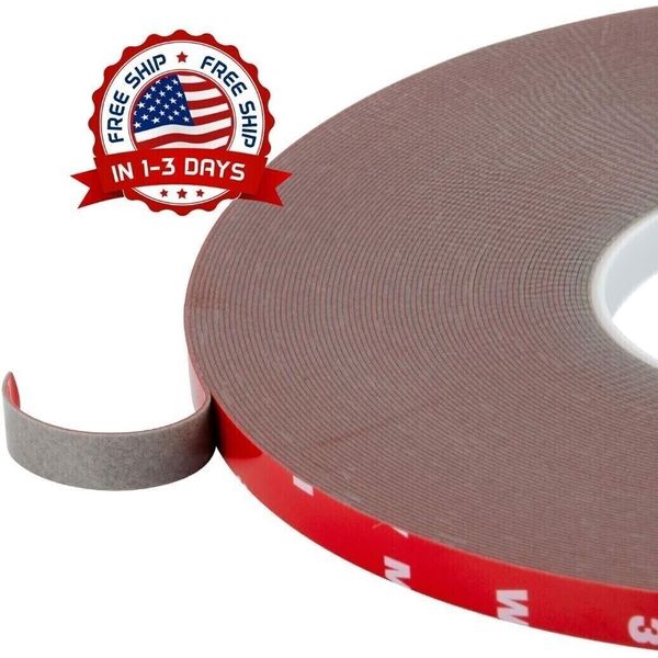 108 Ft Double Sided Tape,3M Mounting Adhesive Tape Heavy Duty, Foam Tape, LED St