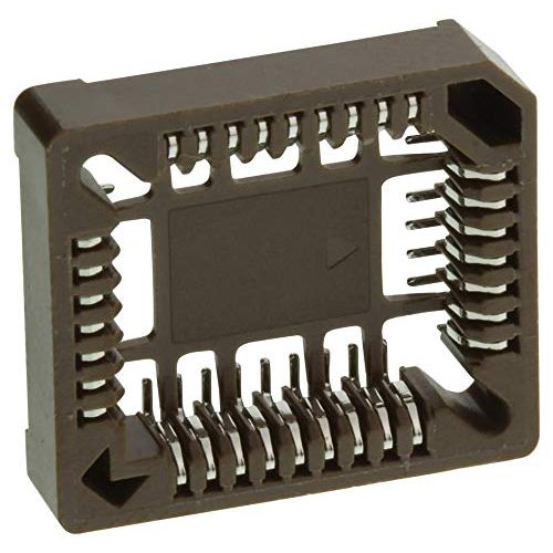 MULTICOMP - MC-32PLCC-SMT - IC & Component Socket, PLCC Socket, Phosphor Bronze 32 Contacts 1.27 mm-6pack
