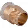 Geberit Mapress Copper - Union Male Diameter 18mm 1/2 Bronze