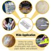 100pc Razor Blades Single Edge Extra Sharp Heat Treated Safety Knife Shaving
