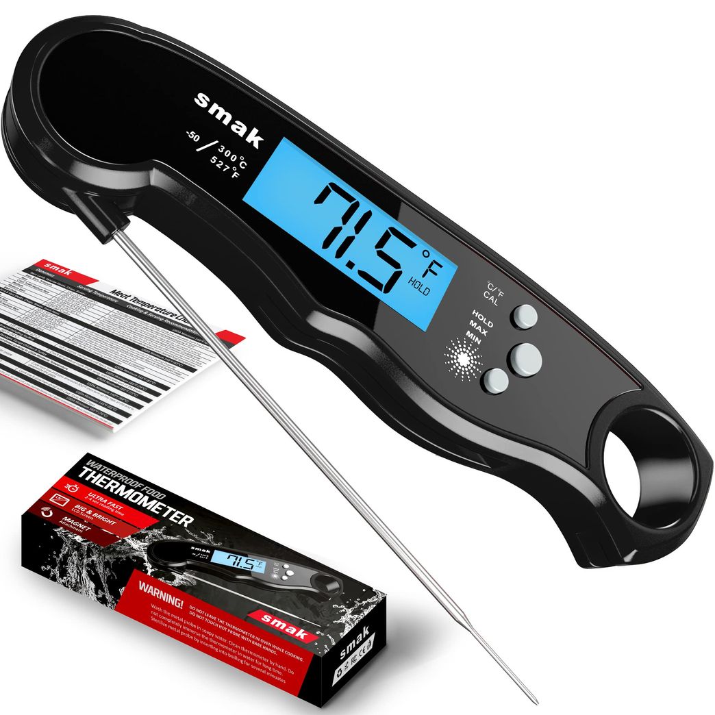 Polder Instant Read Digital Kitchen Thermometer