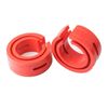 2Pcs Automotive Coil Spring Buffer Anti Vibration Universal Spring Bumper Cushion (D)