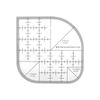 Mairuker Creative Curved Corner Cutter - Acrylic Sewing Quilt Ruler, Patchwork Ruler, Template for Patchwork Tools