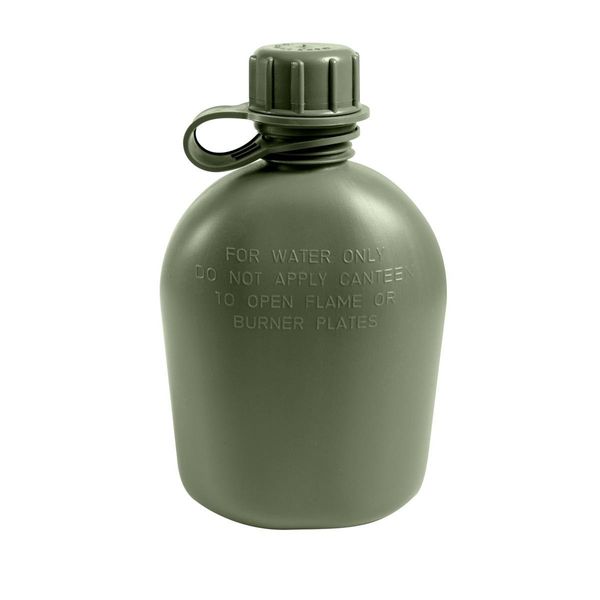 Rothco G. I. 1 Qt. Plastic Canteen, Olive Drab