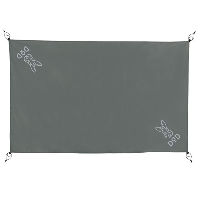 DOD GS2-564-GY Ground Sheet (For 2 People): 74.8 x 47.2 inches (190 x 120 cm)