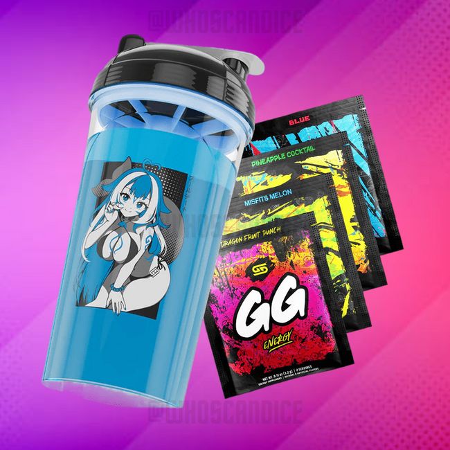 New double sided Creator Waifu Cup available for pre-order now! #shylily  #gamersupps #waifus