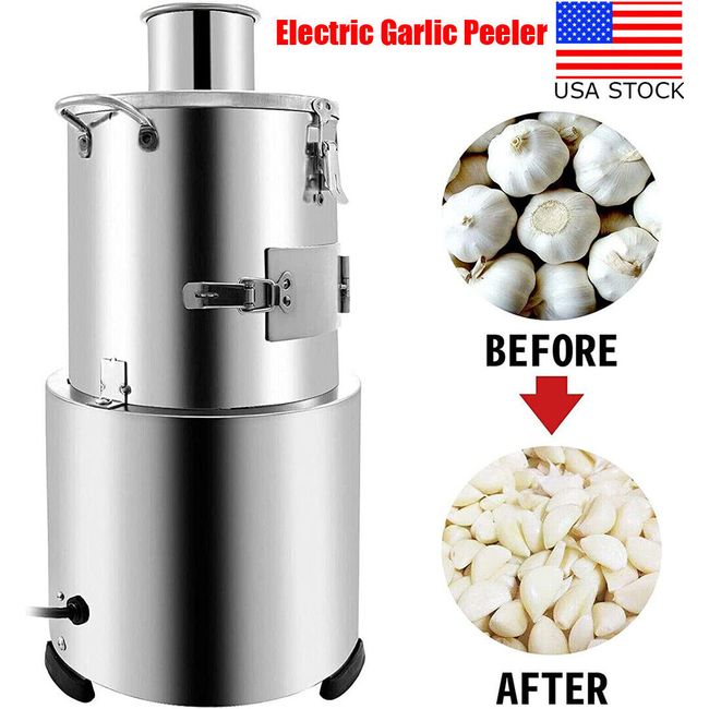 110V Electric Garlic Peeler Peeling Machine Household Commercial Peel Remover