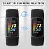 Tuocal 8 Pack Screen Protector Compatible with Fitbit Charge 6 Screen Protector Fitbit Charge 5 Screen Protector Soft TPU Full Coverage Support Fingerprint Sensor Anti Bubble Flexible Protective