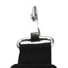Big Teeth Golf Bag Shoulder Strap Single Padded Adjustable Universal Replacement with 2 Stainless Metal Hooks All Black