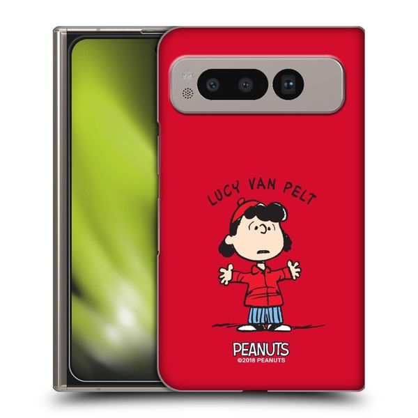 Head Case Designs Officially Licensed Peanuts Lucy van Pelt Characters Hard Back Case Compatible With Google Pixel Fold