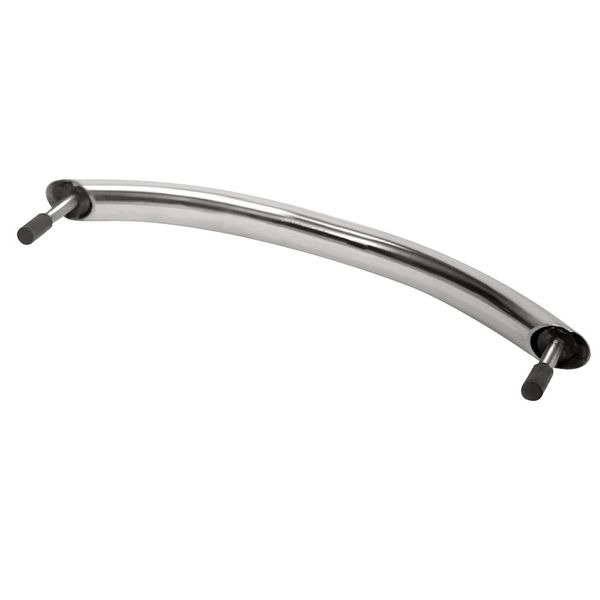 Whitecap Industries S-7092P Studded Stainless Steel Hand Rail - 18"