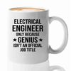 Electrical Engineer Coffee Mug 11oz White -Electrical Engineer Genius - Electrical Engineer Appreciation Gift for Electrical Engineer Cup Electrical Engineer Mug