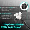 Replace for Garmin Three-Axis Compass Heading Sensor Heading Indicator Fast Calibration Premium Heading Accuracy