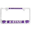 Kansas State K-State Metal License Plate Frame