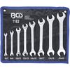 BGS 1182 | Double Open End Spanner Set | 6 x 7 - 20 x 22 mm | 8 pcs.