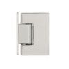 CRL MEL044CH Polished Chrome Melbourne Wall Mount Offset Back Plate Hinge