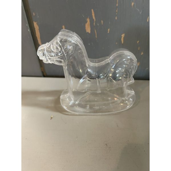 Vintage Plastic Snap Together Rocking Horse