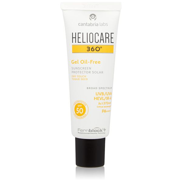 360º SPF50 Oil-Free Gel, 50 ml