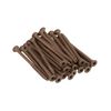Nuvo Iron Deck Screws Jar # 8 x 2 1/2" - 250 Count, Brown