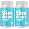 Slim Shape- Keto & Weight Support- 2 Bottles- 120 Capsules