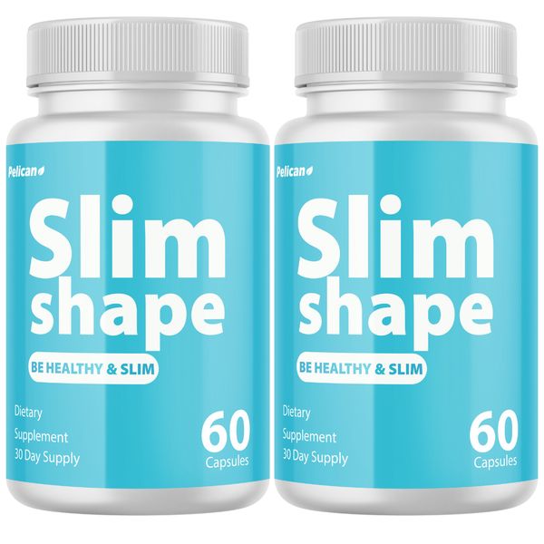 Slim Shape- Keto & Weight Support- 2 Bottles- 120 Capsules
