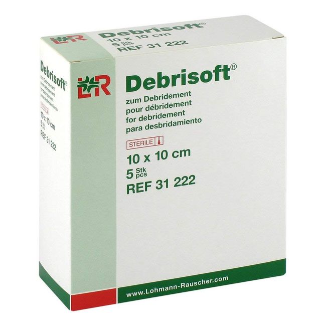 Debrisoft Dressings 10 x 10 cm Pack of 5