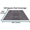 120 Sq Ft/30 Interlocking Foam Tiles ½" Thick Exercise Mat - Soft & Comfortable