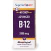Superior Source Advanced B12 Vitamins 2000mcg Heart Support Energy 60 Count