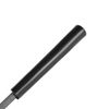 Sourcingmap 10Pcs Second Cut Steel Round Needle File with Plastic Handle, 4mm x 160mm
