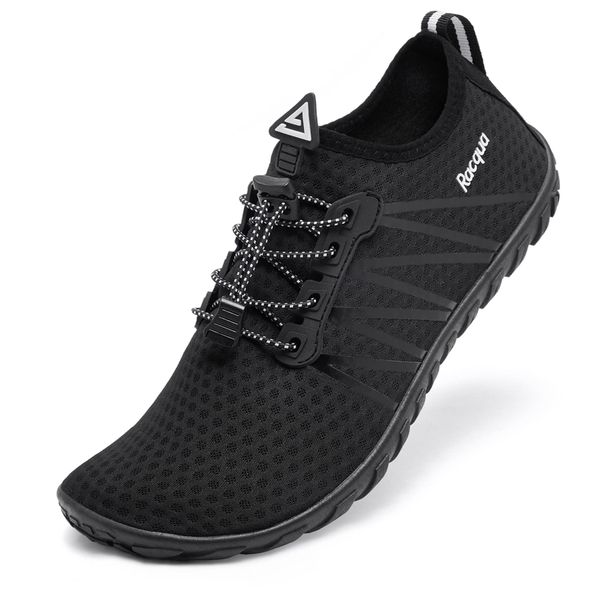 Racqua Marine Shoes, Men's, Women's, Water Shoes, Aqua Shoes, HD137-Black