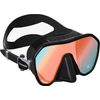 Cressi Z2 Mask - Black, Blue Lens