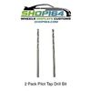 2 Pack of 2-56 Size Pilot Hole Drill Bits For Hot Wheels Tap For Customizing