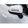 GERMANY GERMAN FLAG 3D EPOXY CAR EMBLEM SET (2) FLEXIBLE DURABLE WATERPROOF