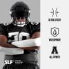 SLEEFS Turf Tape (White) - Perfect Football Arm Tape / Extra Wide Athletic Tape - Flexible, Waterproof, Ultra Sticky Kinesio / Kinetic / Kenesiology Tape