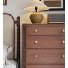 RZDEAL 6pcs Gold Knobs for Kitchen Cabinets, Brushed Brass Dresser Drawer Knobs Handles, Solid Brass Cabinet Hardware