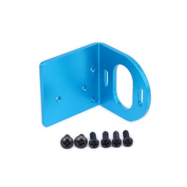 HobbyCrawler Adjustable 540 Motor Mounting Mount Fixed Bracket Holder for Wltoys 1/12 12428 12423 12628 FY01/02/03/04/05 Desert Buggy Short Course RC Car Upgrade Parts(Blue)